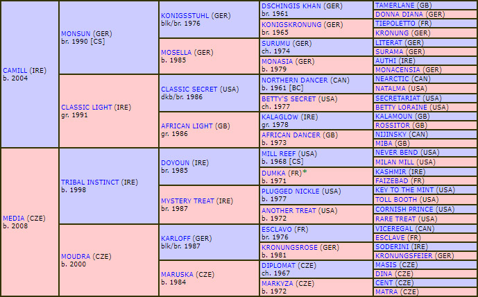 Medic pedigree