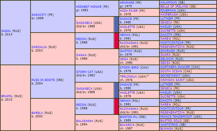 pedigree bestsennaya